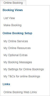 Setting up Online Booking with miquando.com